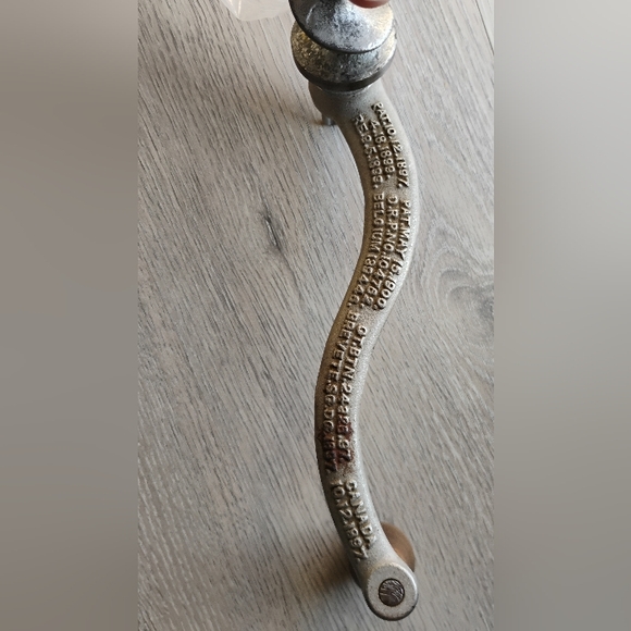 Vintage Universal No. 1 Food Meat Grinder Cast Iron Metal Table Hold Made in USA - Picture 12 of 12